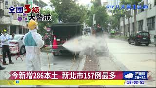 今新增286本土 新北市157例最多 八大民生新聞 2021052011