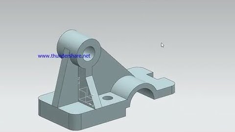 Siemens Nx CAD Basic Part Modeling - 3