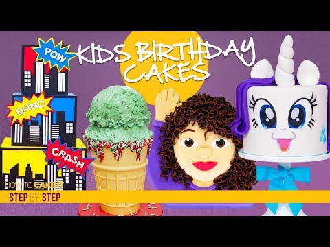 4-amazing-kid’s-birthday-cakes-|-cake-compilation-|-how-to-cake-it-|-yolanda-gampp