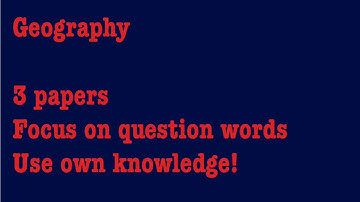 AQA GCSE Geography Overview