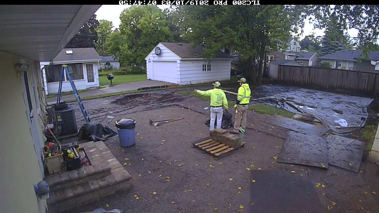 Bluhm Brothers Landscaping St. Paul, MN full backyard Landscape, Patio, and Steps.