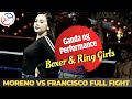 Boxingero at Ring Girls Grabe Ang Performance | Aldren Moreno vs Jonathan Francisco Full Boxing