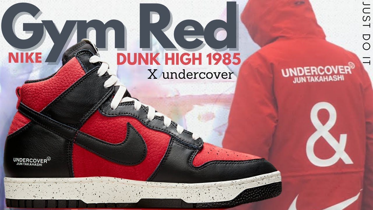 Dunk High 1985 x UNDERCOVER Gym Red|Nike Dunk High 1985 x UNDERCOVER Gym  Red|Dunk High Gym Red