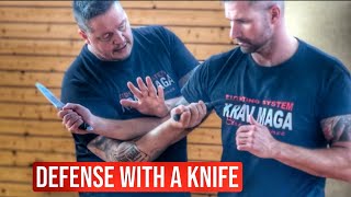 Krav Maga Defense with a Knife