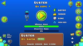 Luster by EOPC 100% Easy 9 Star?!?!?!