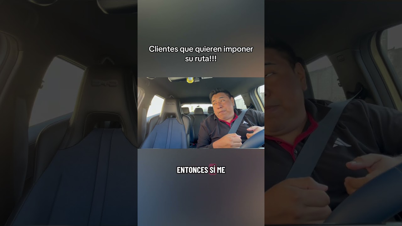 Clientes que quieren imponer su ruta!!!