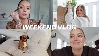 WEEKEND VLOG: GRWM Easy Everyday Routine, Cleaning, Workout, Healthy Dinner & Grocery Haul! by Brianna Fox 10,689 views 1 month ago 41 minutes