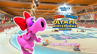 Mario & Sonic At The Sochi 2014 Olympic Winter Games Birdo In Speed Skating 500M