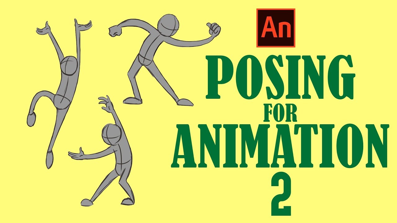 Adobe Animate Tutorial - Posing for Animation Part-2 - YouTube