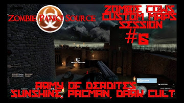 Zombie Panic! Source - Zombie Cows Custom Maps Session #6: Army of Deadites, Pacman & More