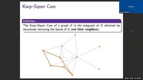 Alice Contat: Critical Core Percolation on Random Graphs