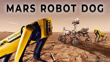 The Robot Dog Designed To Explore Mars