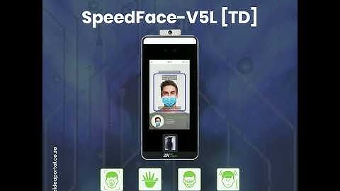 Nako ZKTeco SpeedFace-V5L Series | The Idea Portal