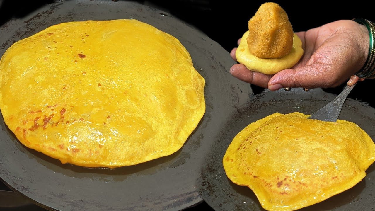 ಹೋಳಿಹುಣ್ಣಿಮೆ ಸ್ಪೆಷಲ್ ಉಬ್ಬಿ ಉಬ್ಬಿ ಬರುವ ಬೆಳೆ ಹೋಳಿಗೆ ರೆಸಿಪಿ / bele holige recipe / bele obbattu recipe 