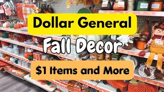 Dollar General Fall Decor $1 Items & More | Beats Dollar Tree on Tons of Products 