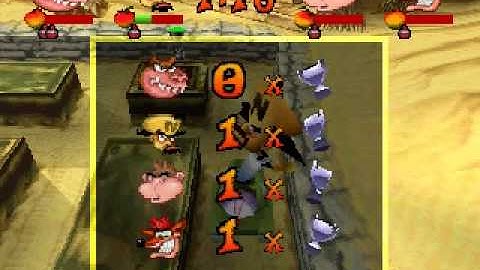 Crash Bash - PS1 - Desert Fox