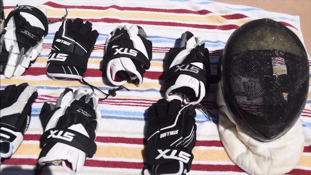 How to Clean Your Gear (Fencing Mask, Lacrosse Gloves, and Hilt)