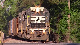 Killer Conrail Cab-Mounted Leslie RS3L Sported on NS GP40-2 3048!!