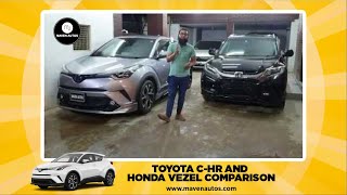 TOYOTA C-HR AND HONDA VEZEL COMPARISON. screenshot 2