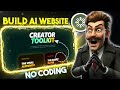 I Let AI Build a Website for Content Creators… I Didn’t Expect This