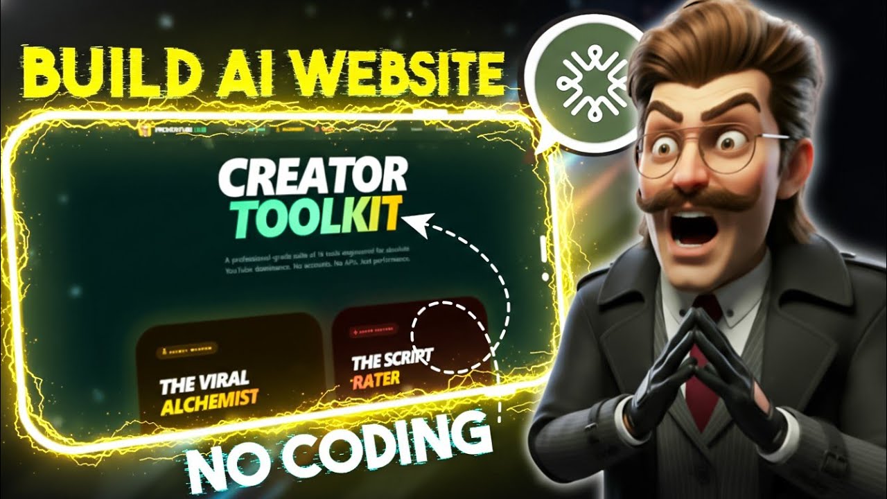 I Created A Website For Content Creators Using Ai In 2026