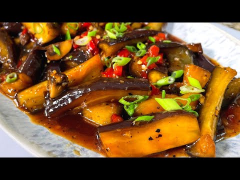 Как приготовить БАКЛАЖАНЫ! Шикарный рецепт из баклажанов!Вкусные баклажаны с чесноком на сковороде.