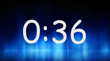 36 Second Timer - Countdown from 36 to 0
