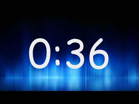 36 Second Timer - Countdown from 36 to 0