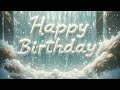Happy Birthday|Waterfall| #candlelitestudio #madefortv #tvart #artfortv #visual #visualart #shorts