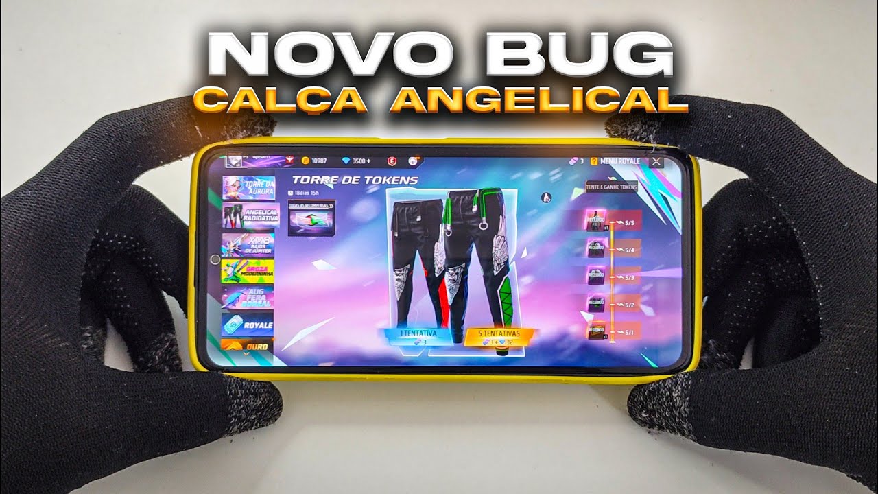 FIZ O NOVO BUG PARA PEGAR A CALÇA ANGELICAL 🟢🔴 Olha Oque Aconteceu ? 😱