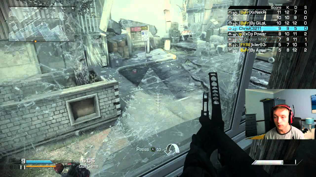 Jumpscare Playing COD!? COD Ghosts 'Live Commentary' #6 w/ Facecam (Xbox One)