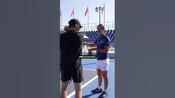 Master the slice serve! #tennis #tenniscoach