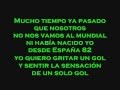 No iremos al Mundial - Carloncho (Letra)