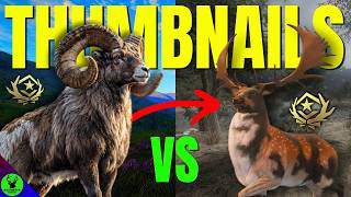 ITS NOT SLOP! AI vs REAL COTW Thumbnail TUTORIAL!!! - Call of the Wild