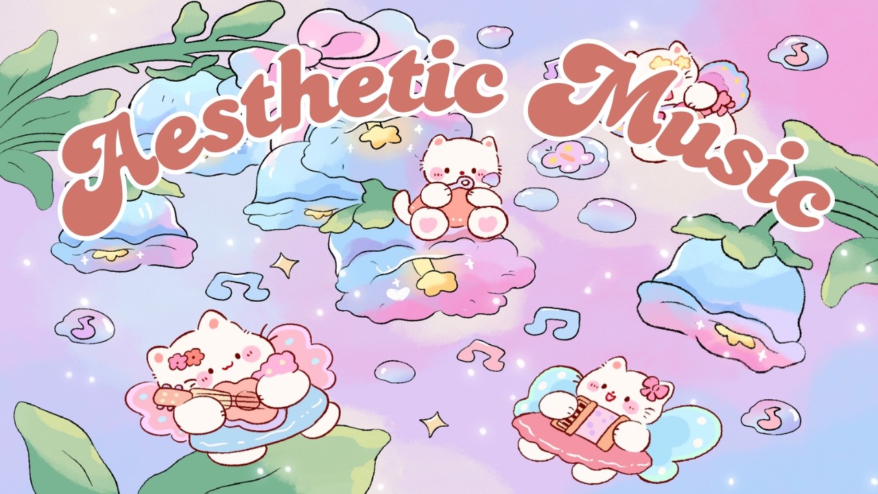 Aesthetic Music 🌺🌷 2 Hour Cafe Song 🫧✨ Stream Cafe🧺cute & relaxing music 📻 Make Your Day Better
