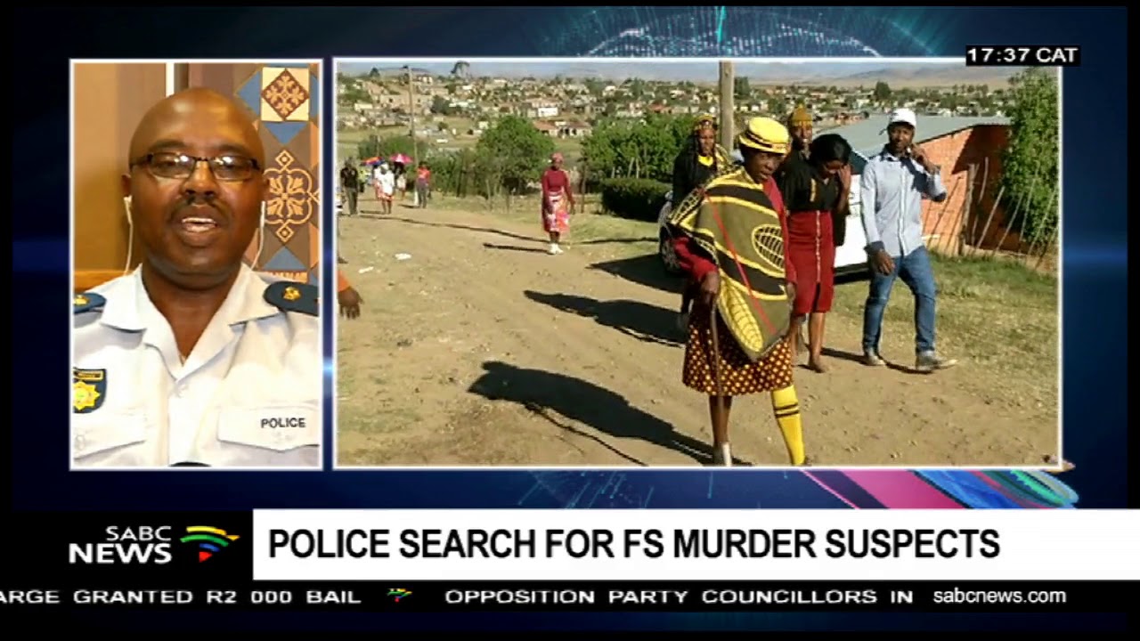 Police search for Free State murder suspects - YouTube