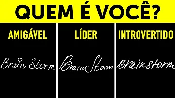 O que a sua assinatura diz sobre você?