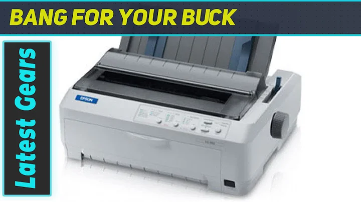 Epson LQ-590 Impact Printer - The Best Dot Matrix Printer with Auto Document Feeder