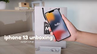 Iphone 13 Aesthetic Unboxing Starlight Power Mac Center Vlog