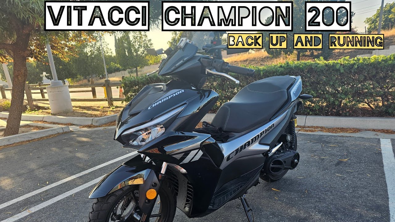 Vitacci Champion 200 - Rebuilt Engine and 2000 Mile Update - YouTube