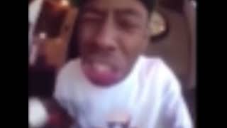 Tyler eating mayonnaise and crying but it’s low quality