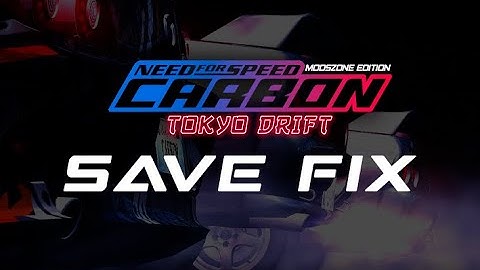 NFS Tokyo Drift Save Fix