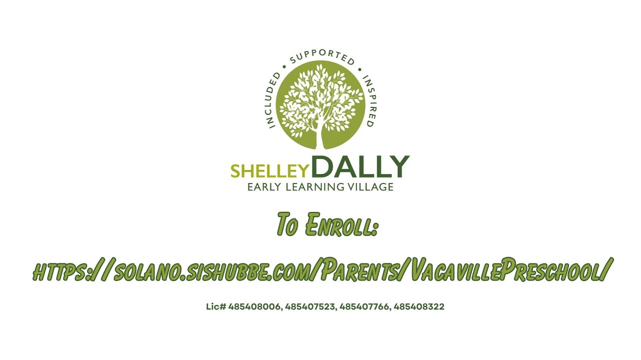Enrollment - Shelley Dally Early Learning Village