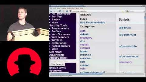 Blackhat 2010   Mastering the Nmap Scripting Engine   Fyodor Vaskovitch David Fifeld   Part 00