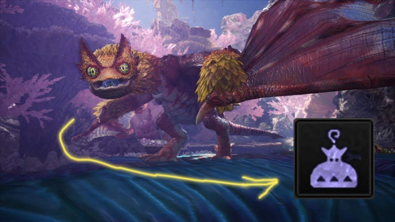 MH World: Iceborne making new weapon to beat Barioth.