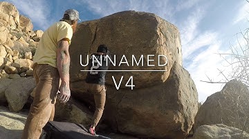 Joshua Tree Bouldering- Unnamed V4
