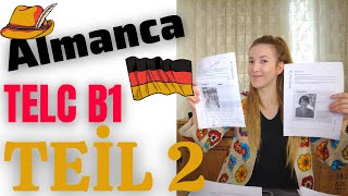 Almanca Telc B1 Sinavi -Teil 2 Konuşma Kalıpları 777