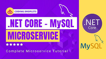 .Net Core MySQL Microservice - Entity Framework Core MySQL