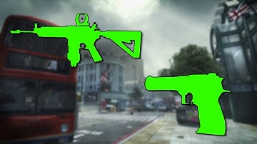 MW3 Survival with the M4A1 Red Dot and Desert Eagle