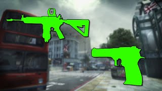 MW3 Survival with the M4A1 Red Dot and Desert Eagle